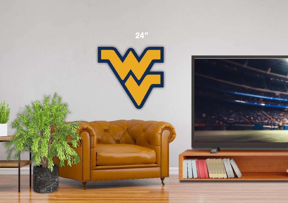fan creations 24" NCAA West Virginia University Logo Cutout