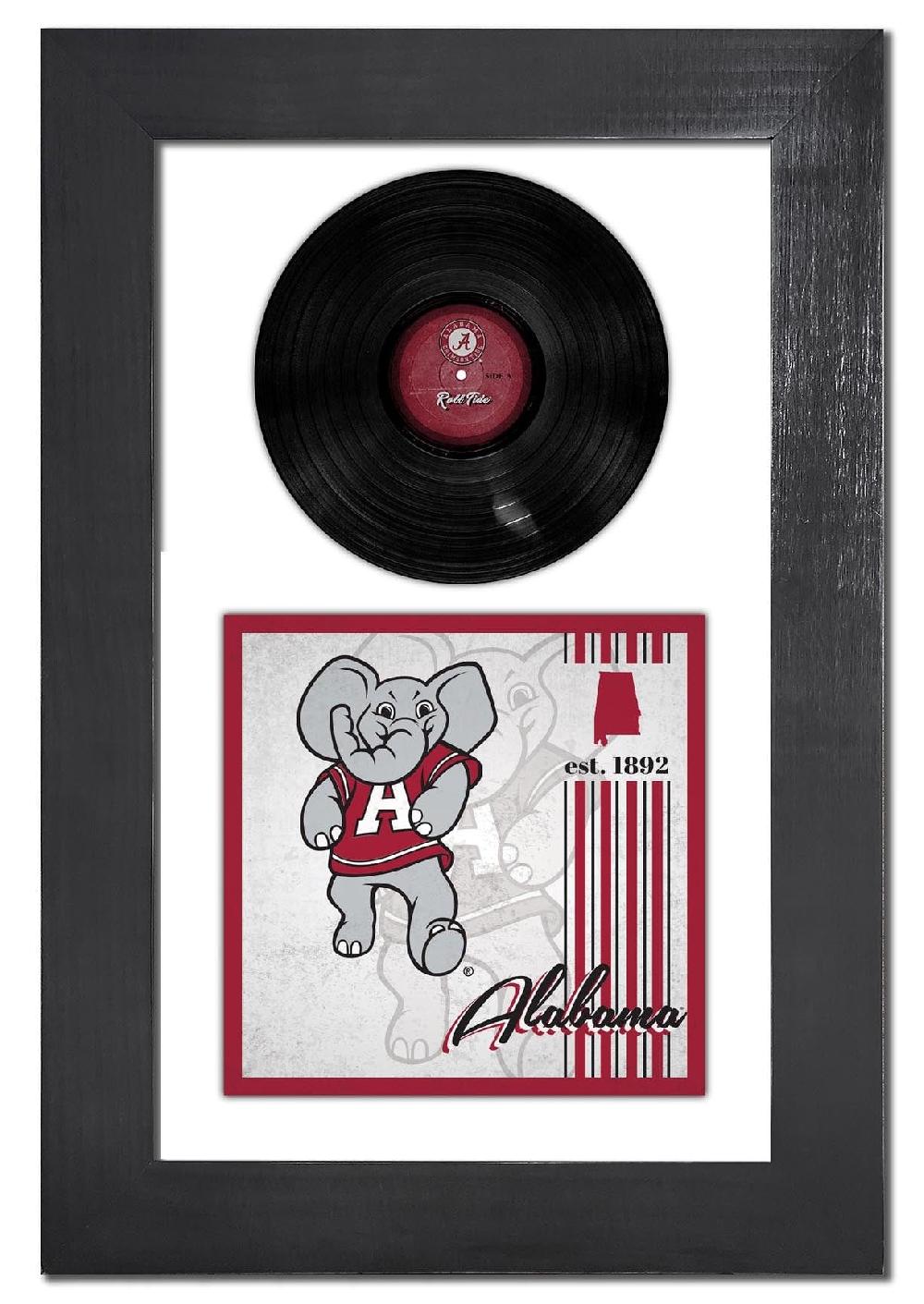 fan creations Alabama 3 Piece Classic Album & Vinyl In Frame