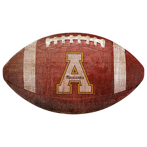 fan creations Appalachian State 12" Football Shaped Sign