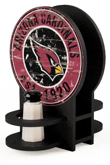 fan creations Arizona Cardinals Team Circle Napkin Holder
