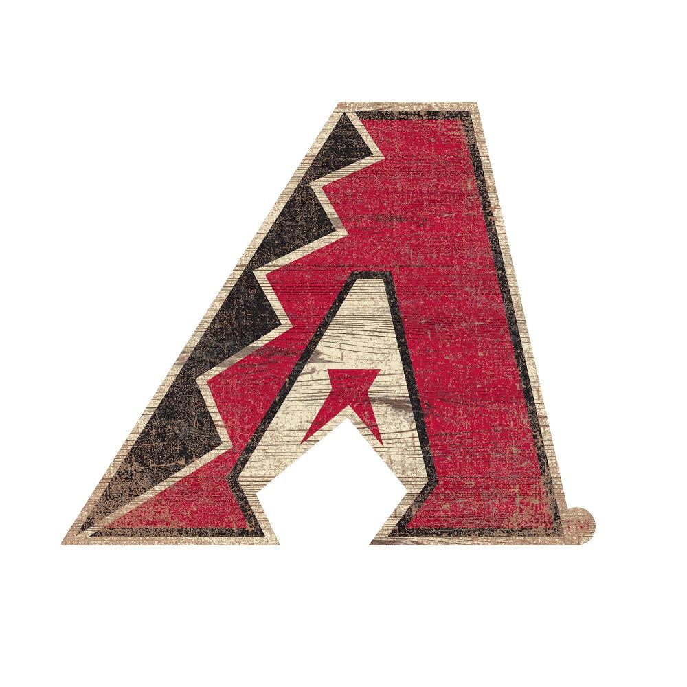 fan creations Arizona Diamondbacks Distressed Logo Cutout Sign