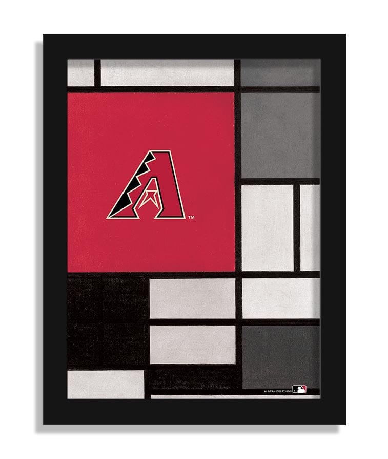 fan creations Arizona Diamondbacks Team Composition 12x16 (fine art)
