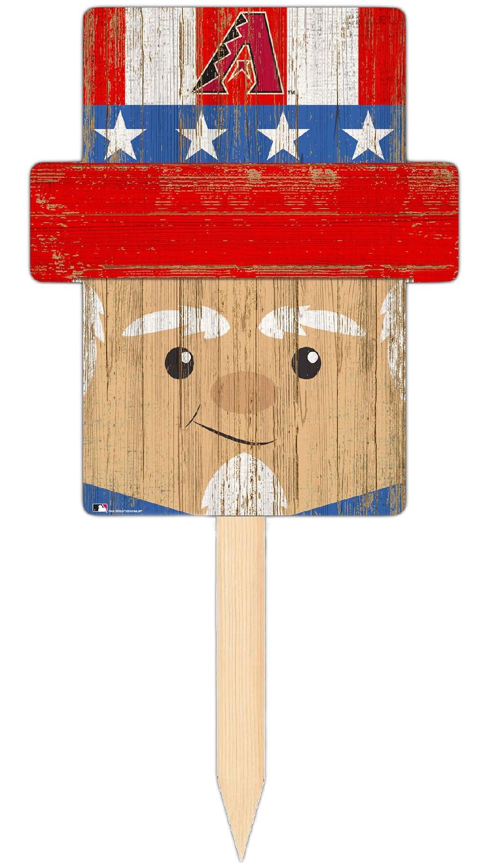 fan creations Arizona Diamondbacks Uncle Sam Head Yard