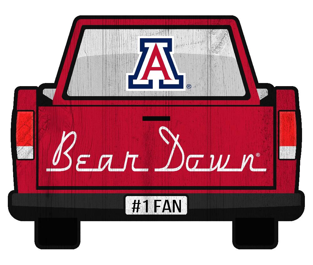 fan creations Arizona Slogan Truck Back Vintage 12in