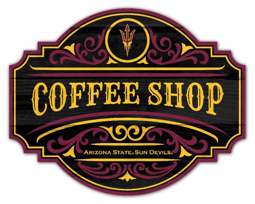 fan creations Arizona State Coffee Tavern Sign 24in