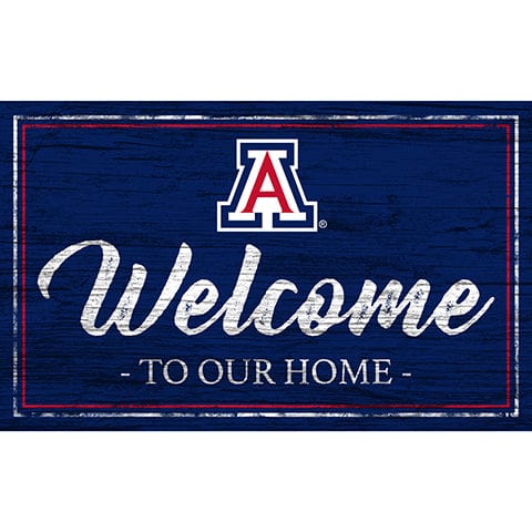 fan creations Arizona Team Color Welcome 11x19 Sign