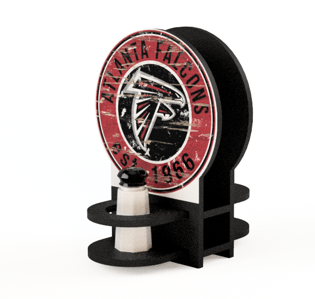 fan creations Atlanta Falcons Team Circle Napkin Holder