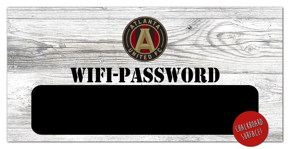 fan creations Atlanta United Wifi Password 6x12 Sign