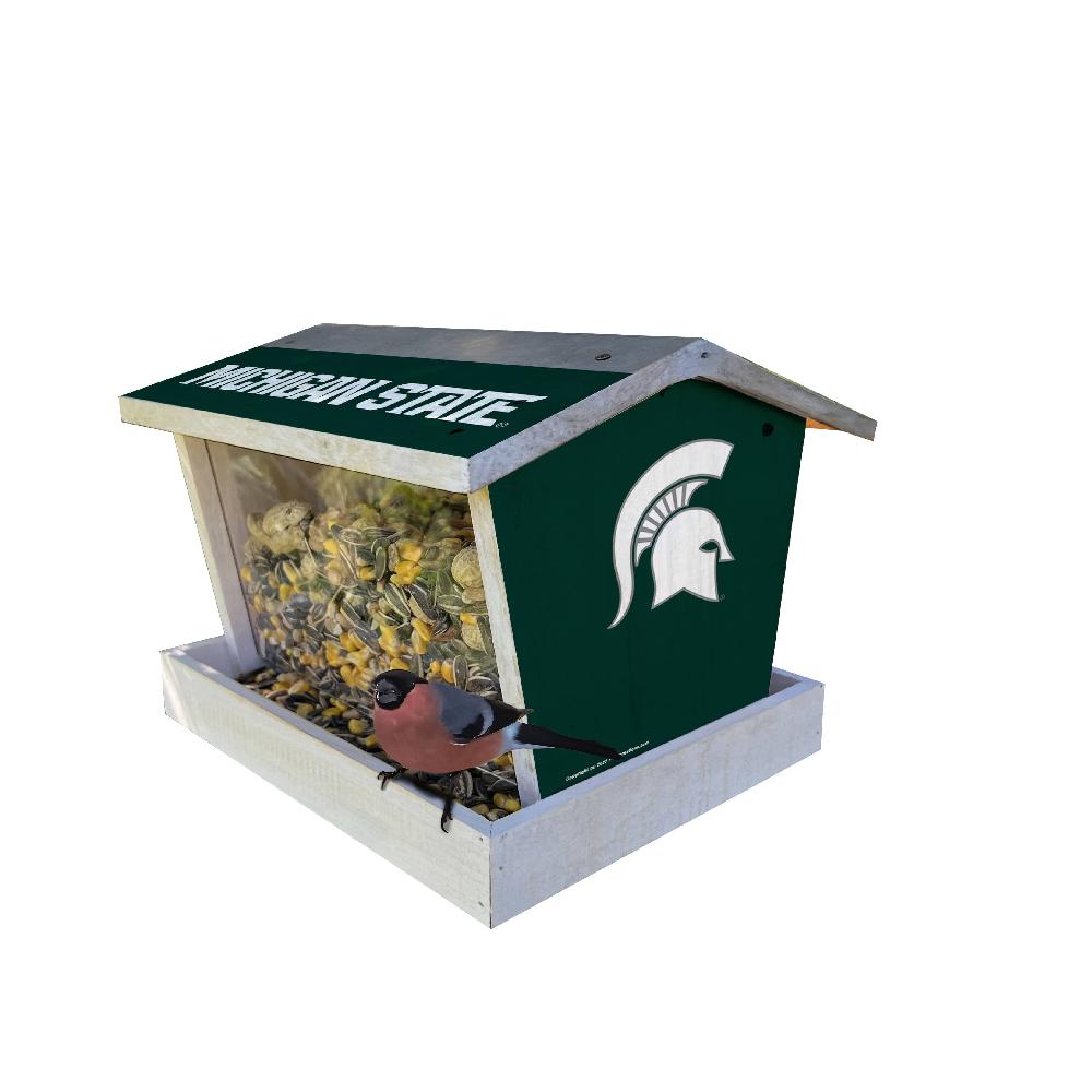 fan creations Bird Feeder for Sports Fans - Assembled - Michigan State University