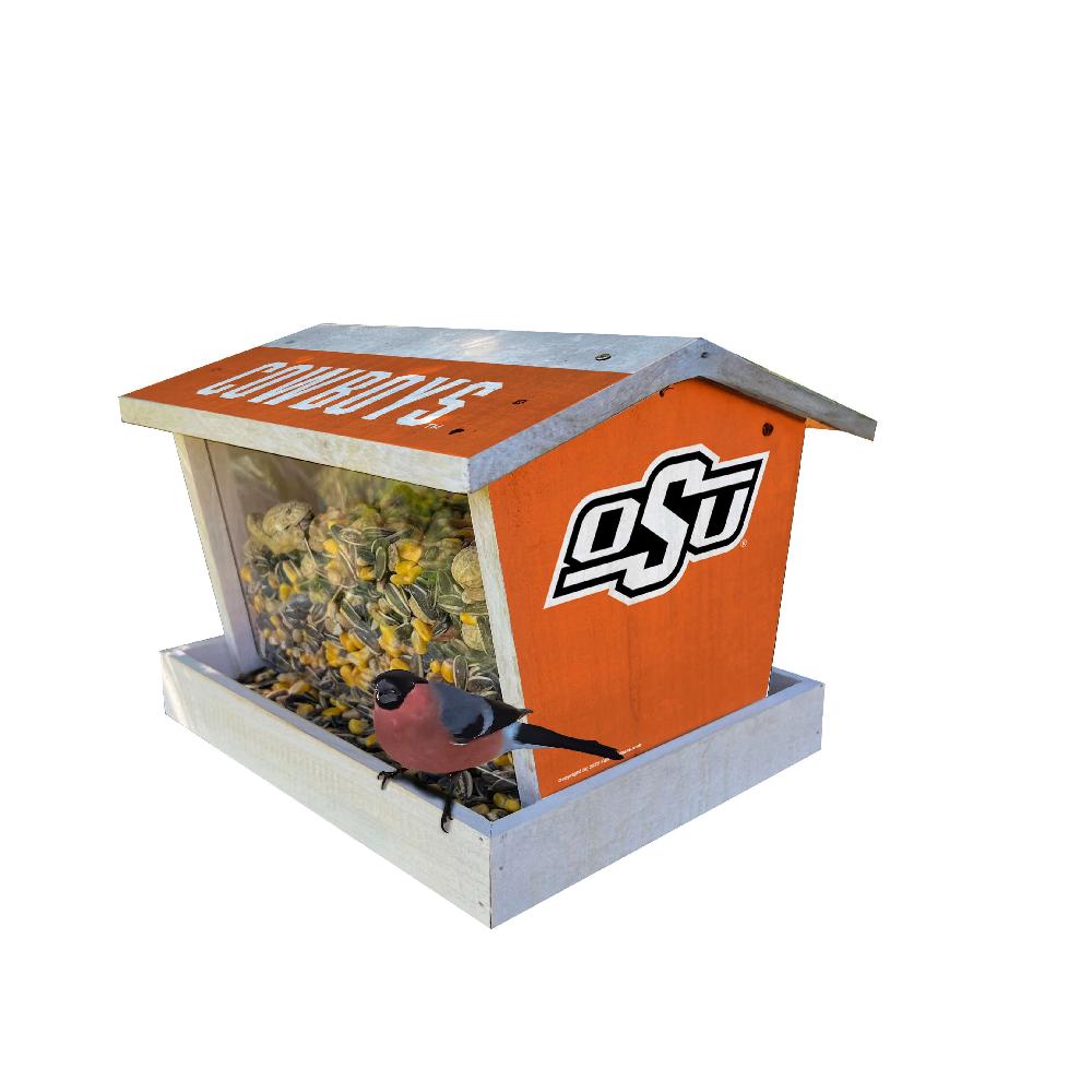 fan creations Bird Feeder for Sports Fans - Assembled - Oklahoma State University