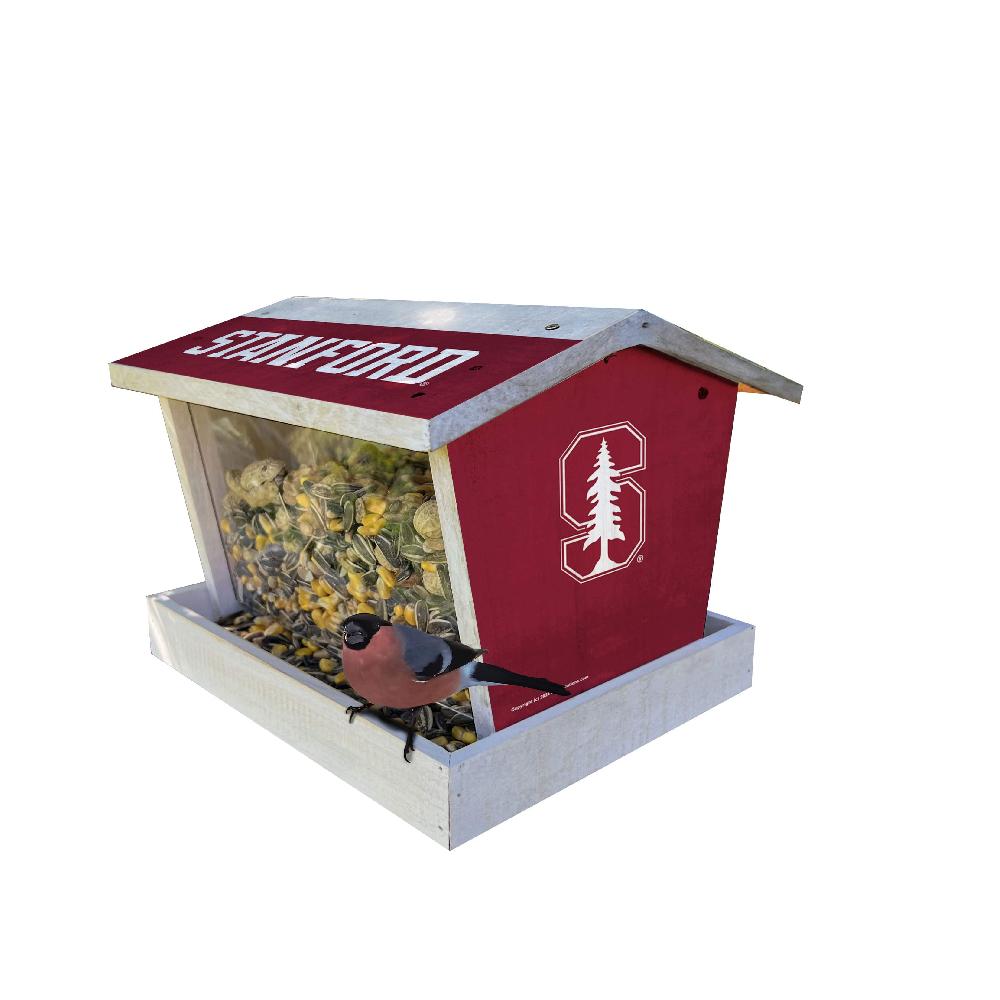 fan creations Bird Feeder for Sports Fans - Assembled - University of Stanford