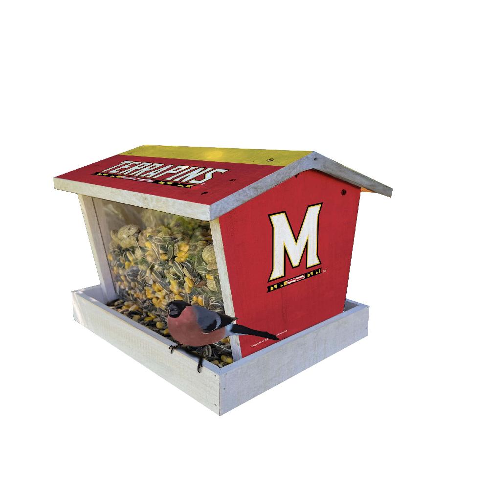 fan creations Bird Feeder for Sports Fans - Assembled - University of Maryland