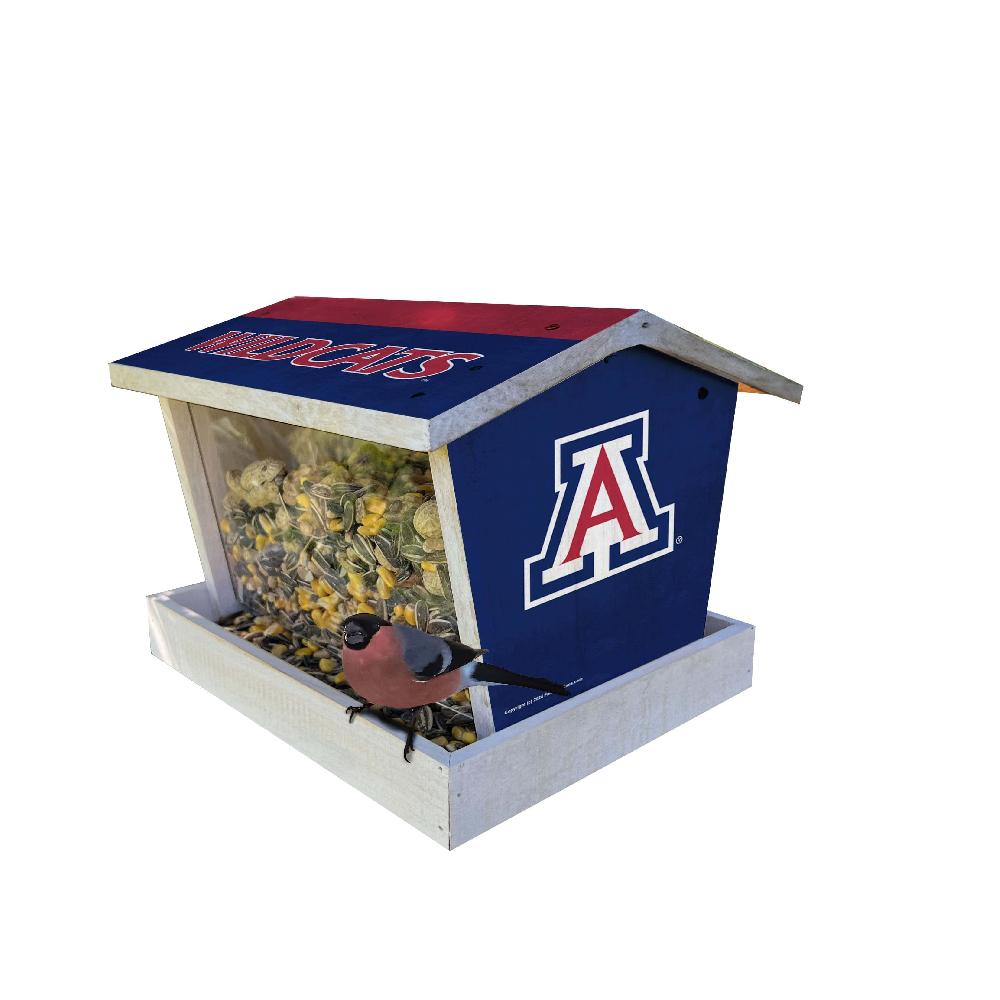 fan creations Bird Feeder for Sports Fans - Assembled - University of Arizona