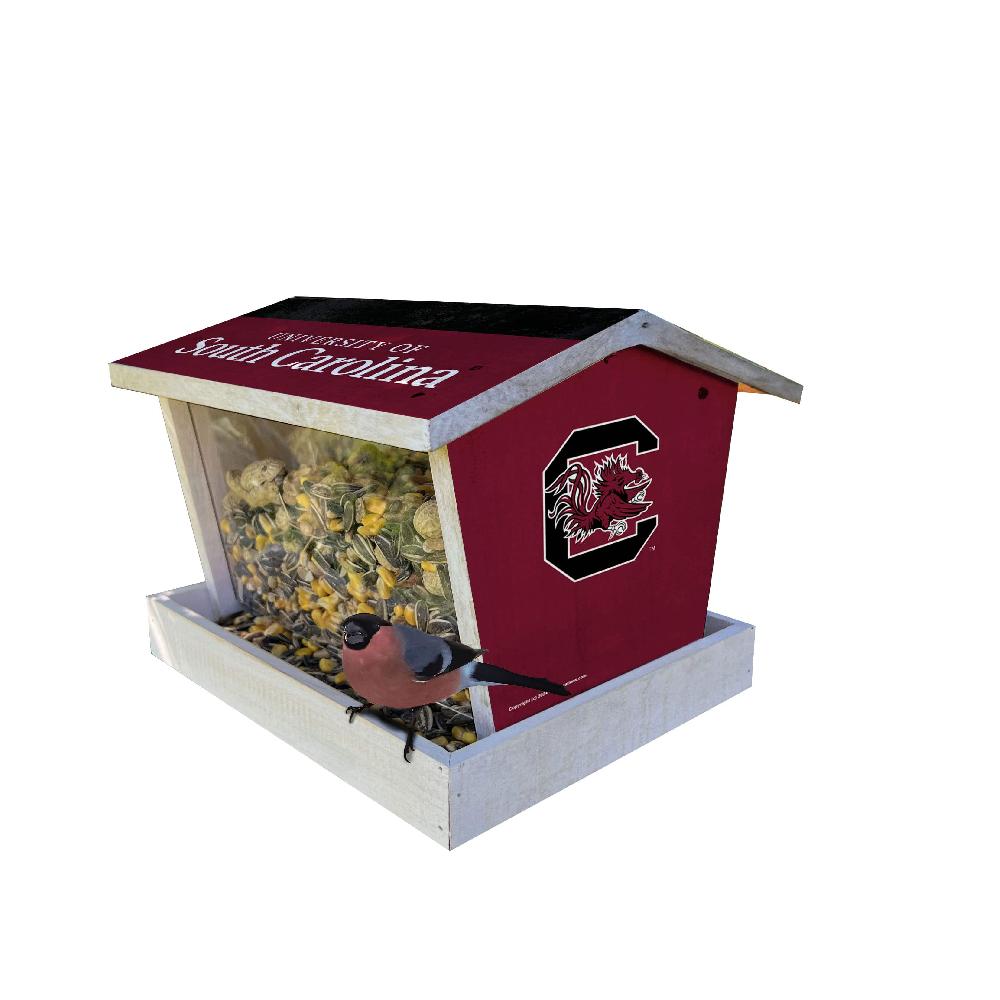 fan creations Bird Feeder for Sports Fans - Assembled - University of South Carolina