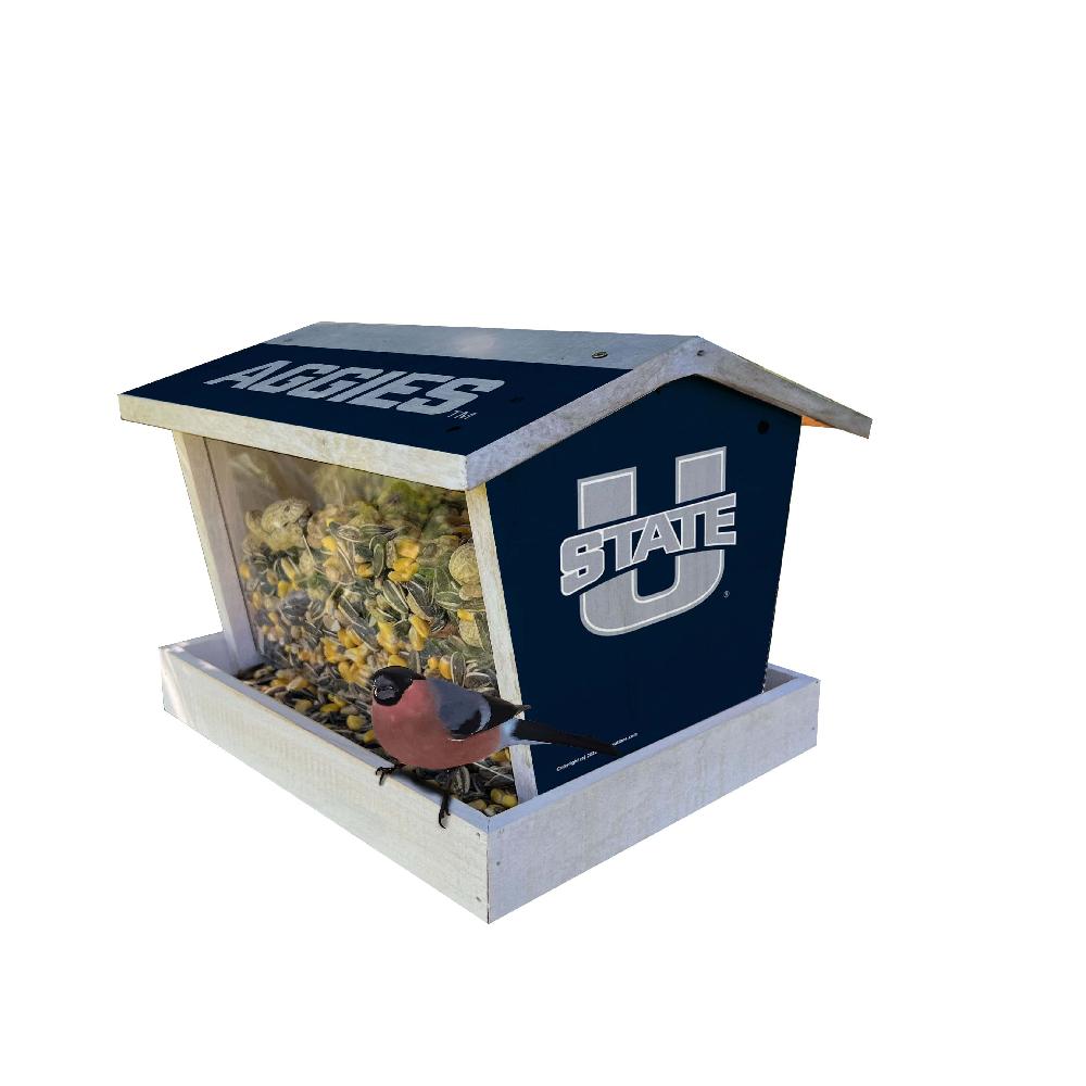 fan creations Bird Feeder for Sports Fans - Assembled - Utah State University