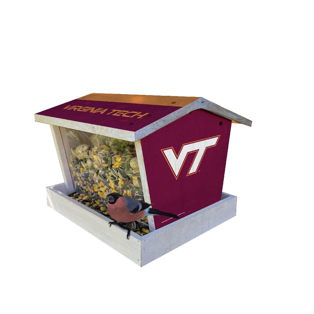 fan creations Bird Feeder for Sports Fans - Assembled - Virginia Tech University