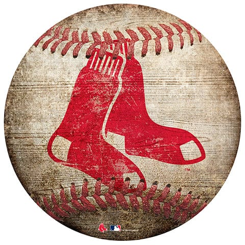 fan creations Boston Red Sox 12" Baseball Shaped Sign