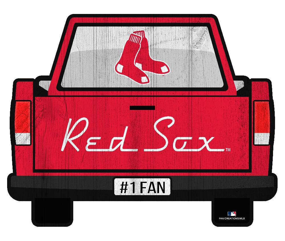 fan creations Boston Red Sox Slogan Truck Back Vintage 12in