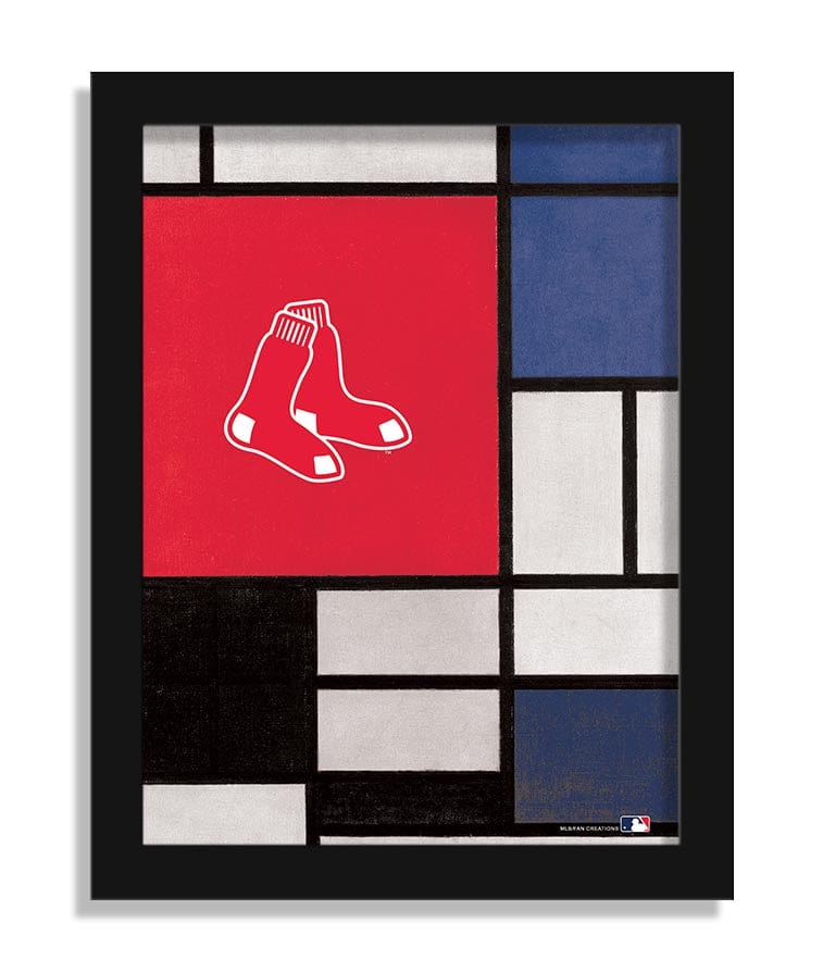 fan creations Boston Red Sox Team Composition 12x16 (fine art)
