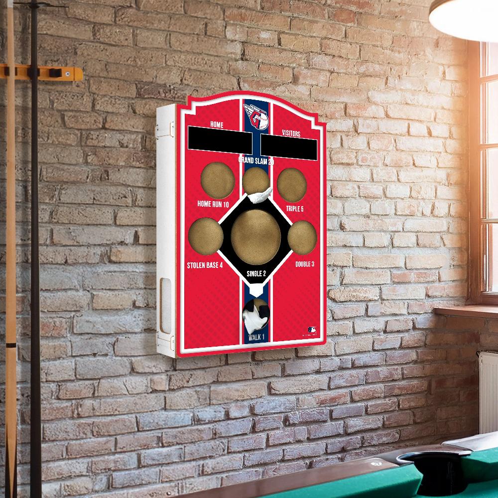 fan creations Brightline MLB Cleveland Guardians Wall Bean Bag Toss