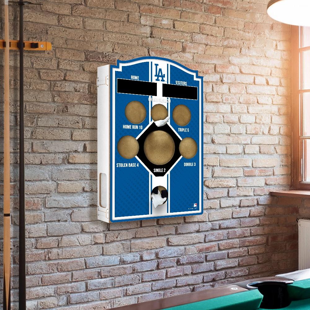 fan creations Brightline MLB Los Angeles Dodgers Wall Bean Bag Toss