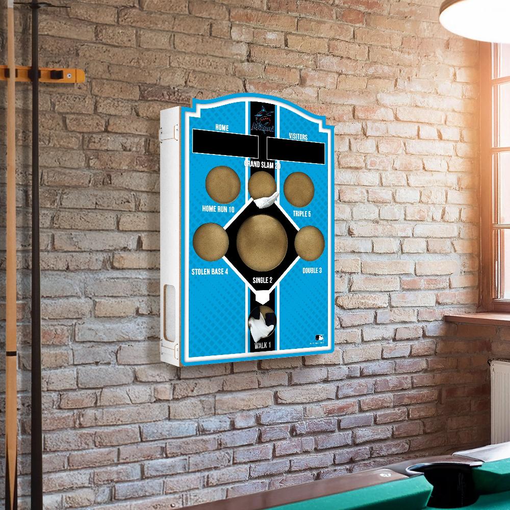 fan creations Brightline MLB Miami Marlins Wall Bean Bag Toss