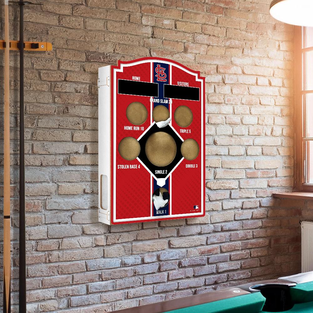 fan creations Brightline MLB St. Louis Cardinals Wall Bean Bag Toss