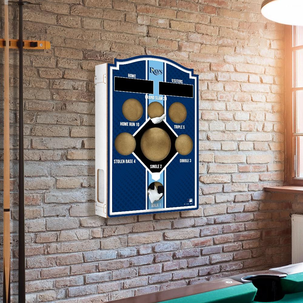 fan creations Brightline MLB Tampa Bay Rays Wall Bean Bag Toss