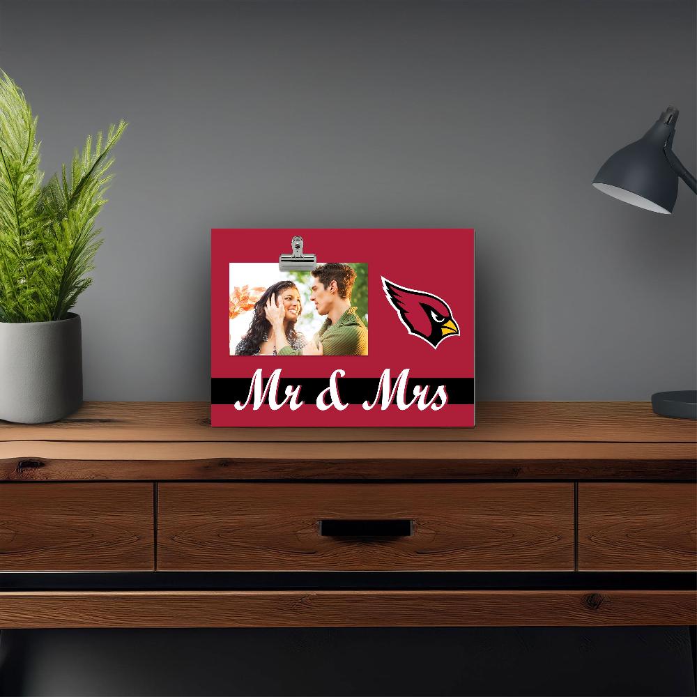 fan creations Brightline Mr. and Mrs. NFL Arizona Cardinals Clip Frame