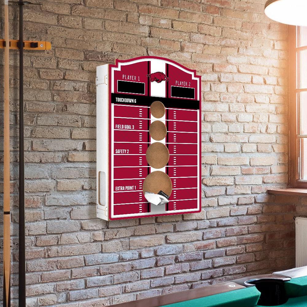 fan creations Brightline NCAA University of Arkansas Wall Bean Bag Toss