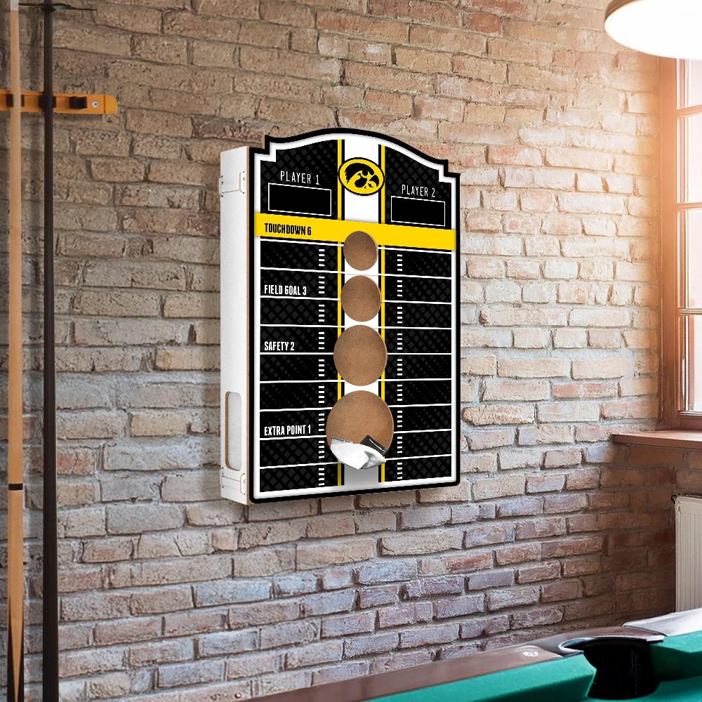 fan creations Brightline NCAA University of Iowa Wall Bean Bag Toss
