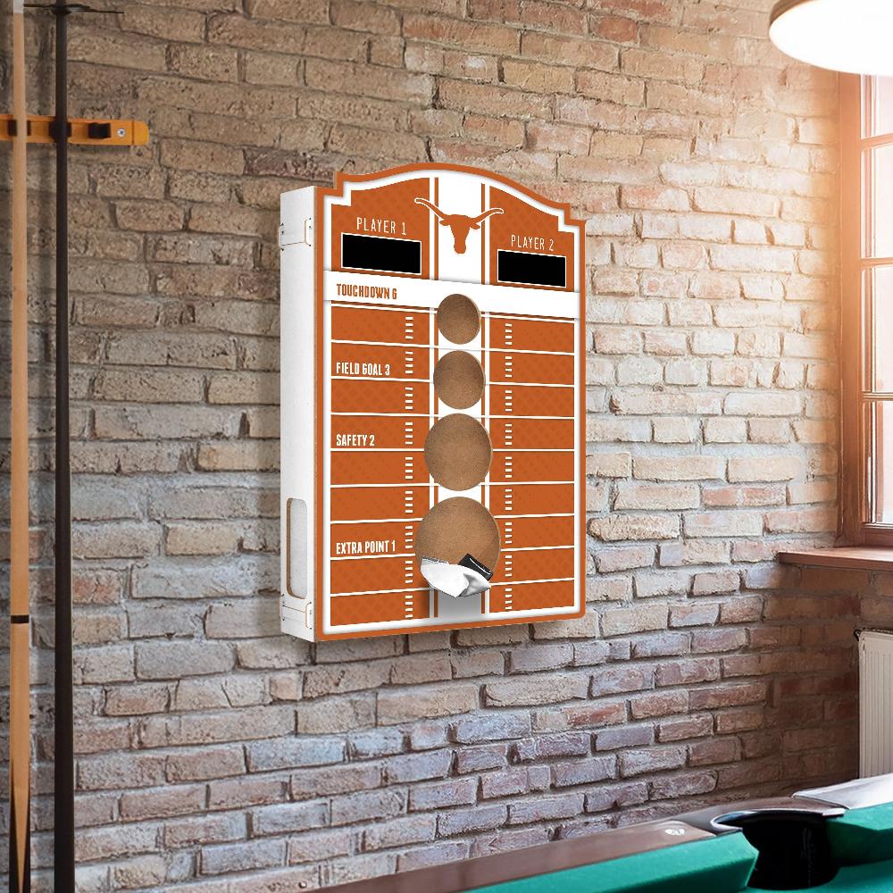 fan creations Brightline NCAA University of Texas Wall Bean Bag Toss