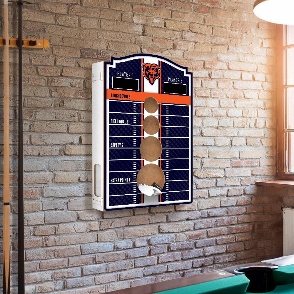 fan creations Brightline NFL Chicago Bears Wall Bean Bag Toss