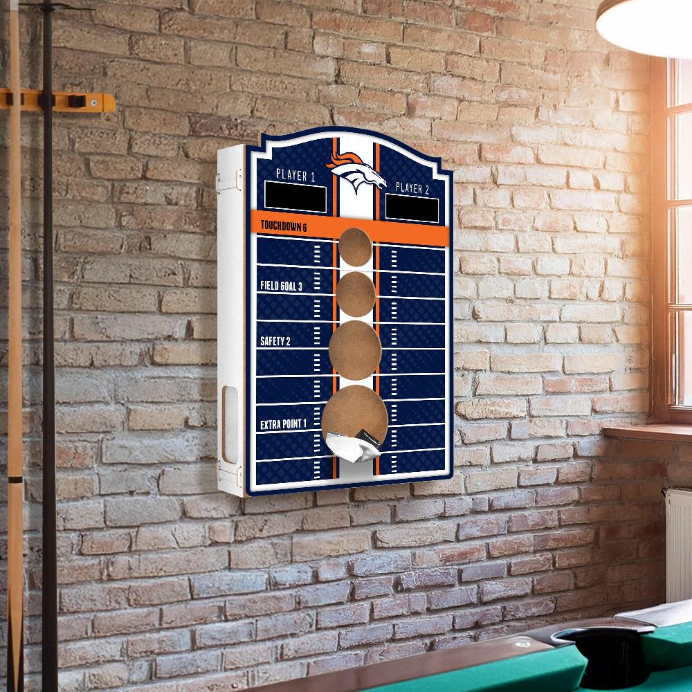 fan creations Brightline NFL Denver Broncos Wall Bean Bag Toss
