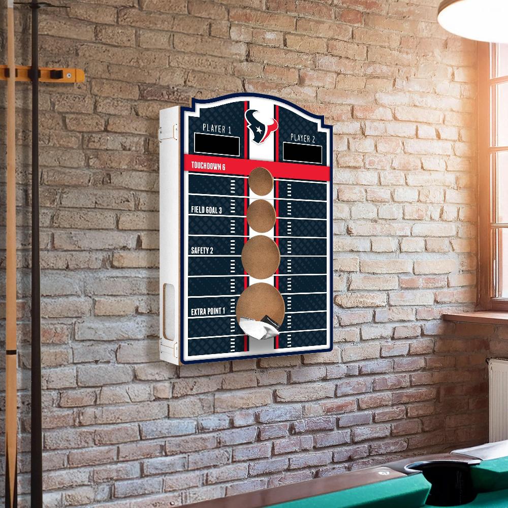 fan creations Brightline NFL Houston Texans Wall Bean Bag Toss
