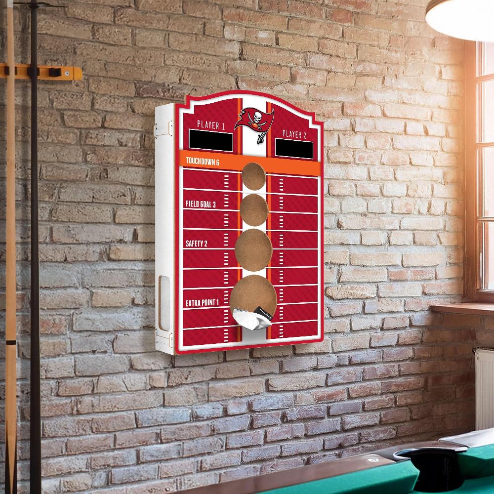 Fan Creations Brightline NFL Tampa Bay Buccaneers Wall Bean Bag Toss