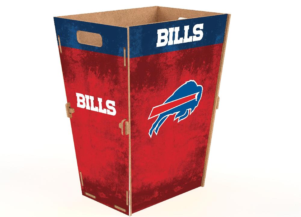 fan creations Buffalo Bills Team Color Waste Bin Large