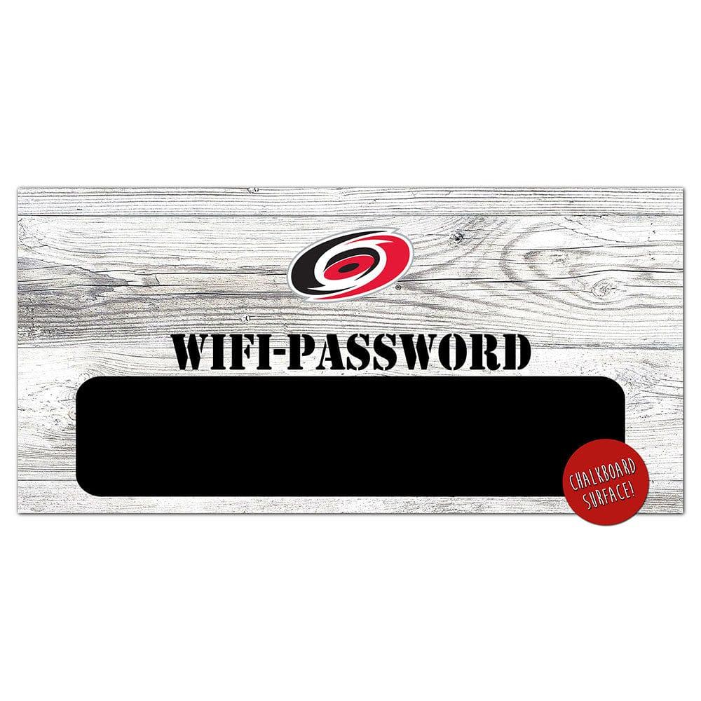 fan creations Carolina Hurricanes Wifi Password 6x12 Sign