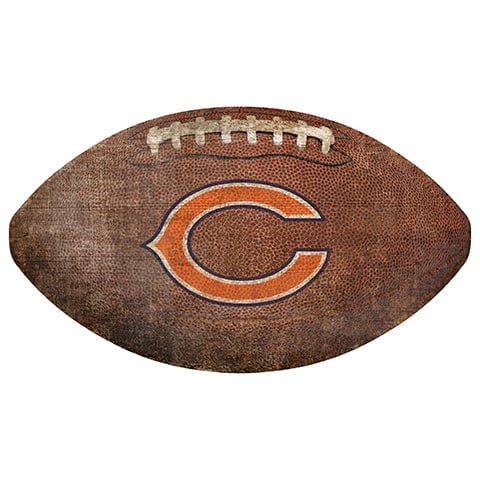 fan creations Chicago Bears 12" Football Shaped Sign