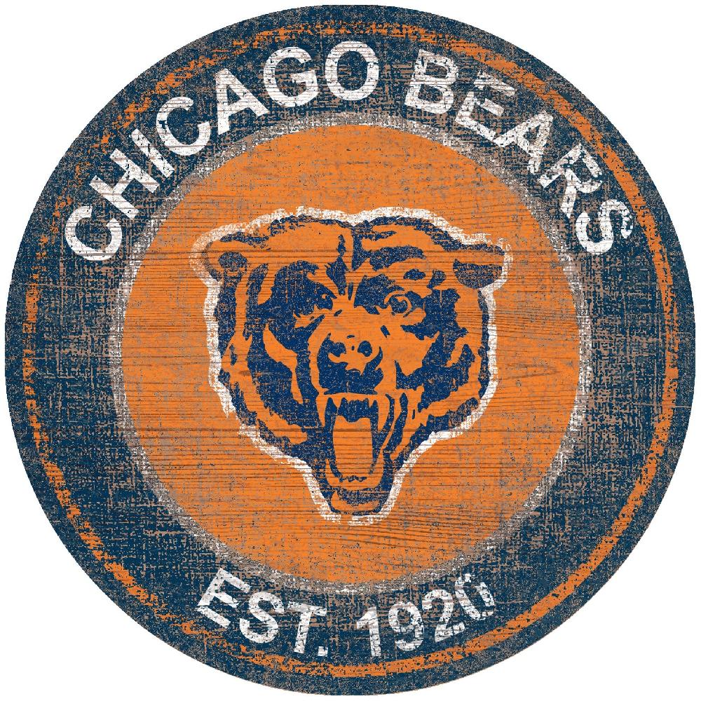 fan creations Chicago Bears Heritage Logo 24" Circle