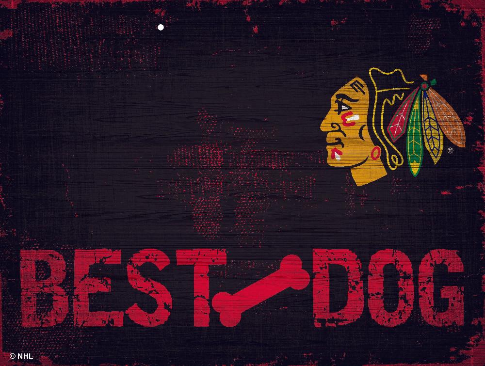 fan creations Chicago Blackhawks Best Dog Clip Frame
