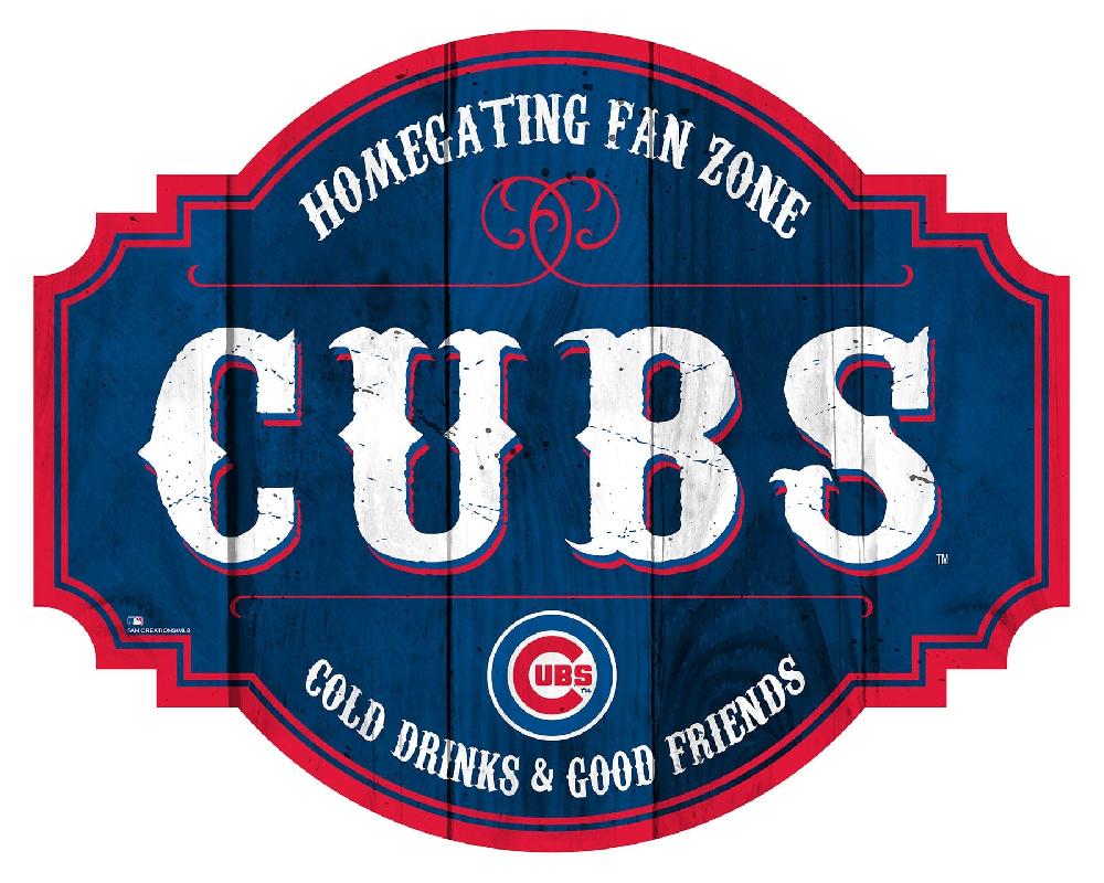fan creations Chicago Cubs Homegating Tavern 24in Sign