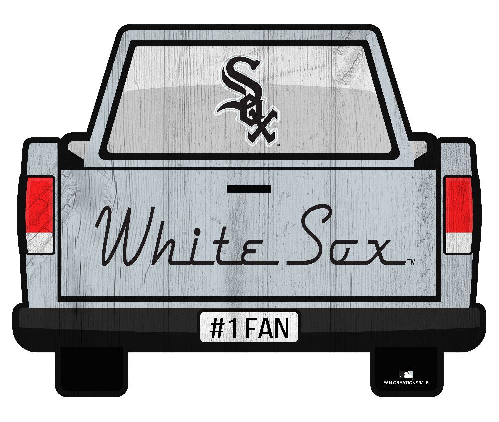 fan creations Chicago White Sox Slogan Truck Back Vintage 12in