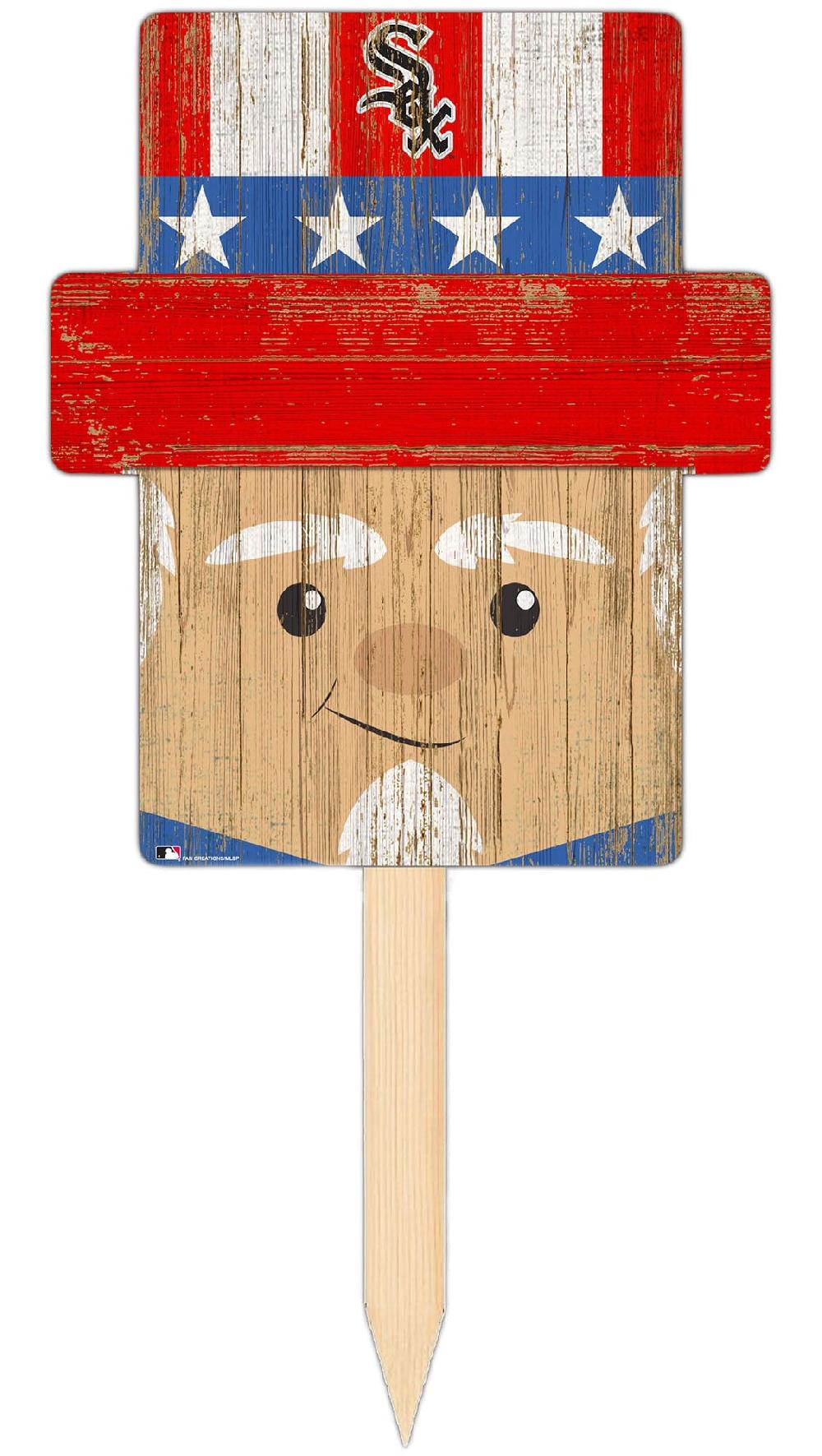 fan creations Chicago White Sox Uncle Sam Head Yard