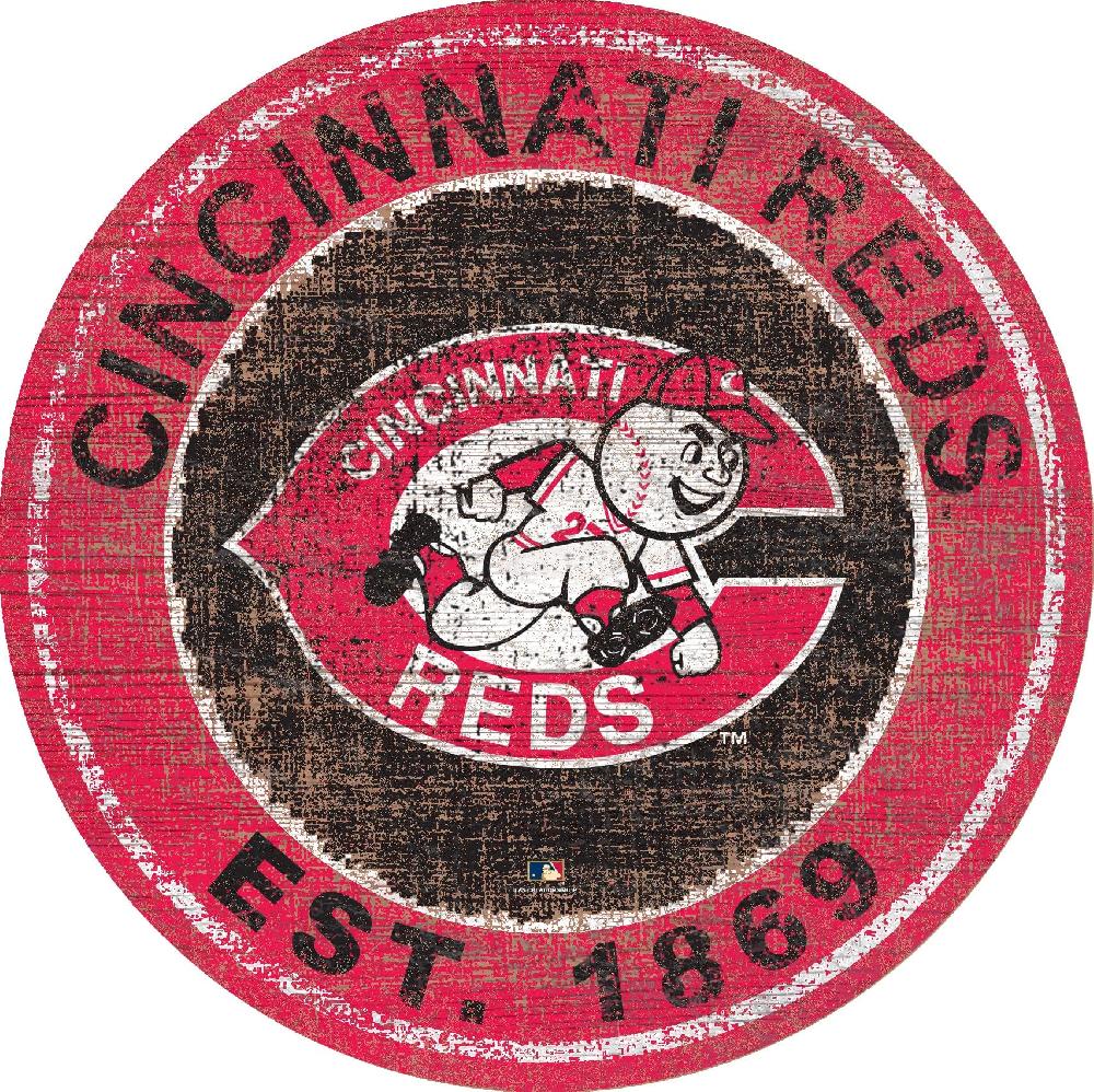 fan creations Cincinnati Reds Heritage Logo 24" Circle