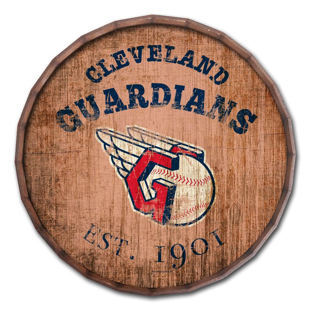 fan creations Cleveland Guardians 24in Established Date Barrel Top