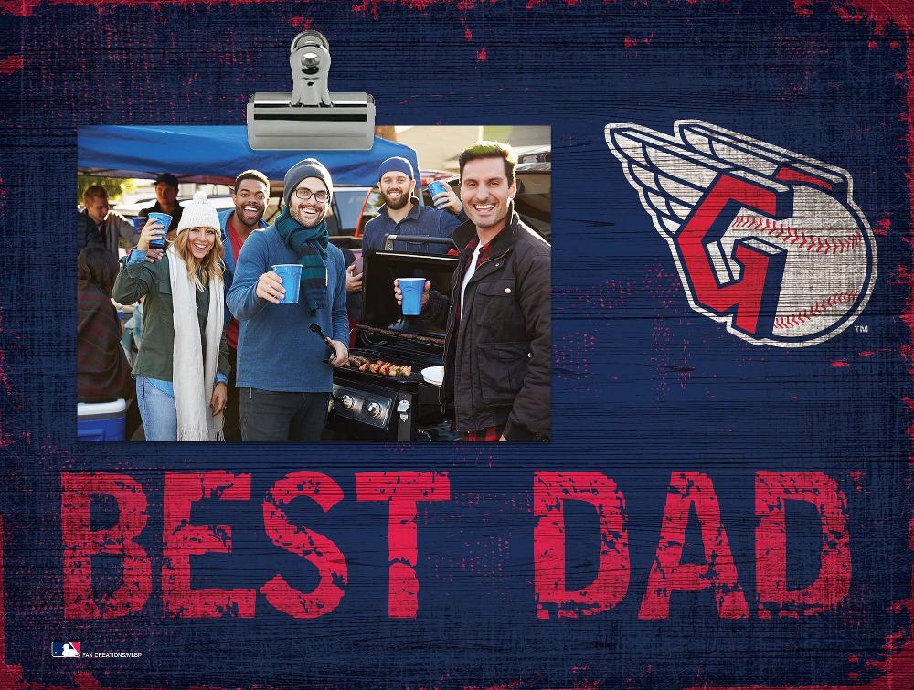 fan creations Cleveland Guardians Best Dad Clip Frame