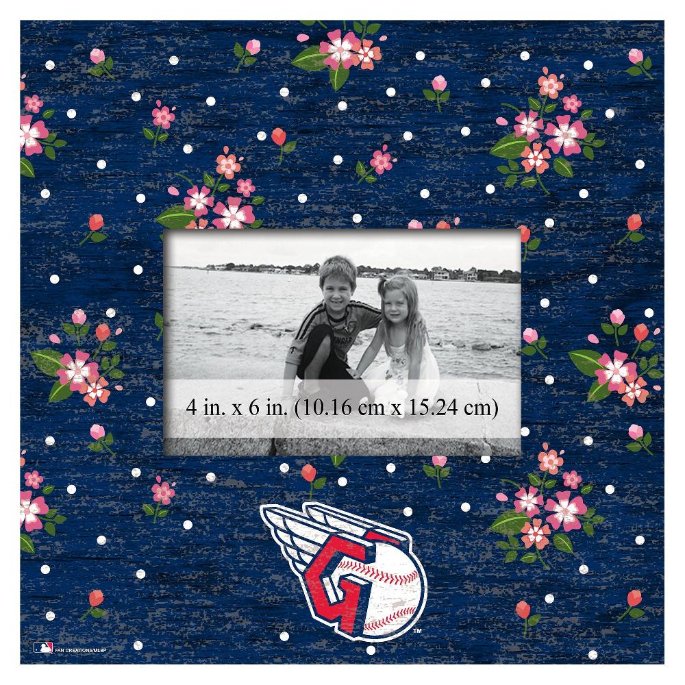 fan creations Cleveland Guardians Floral 10x10 Frame