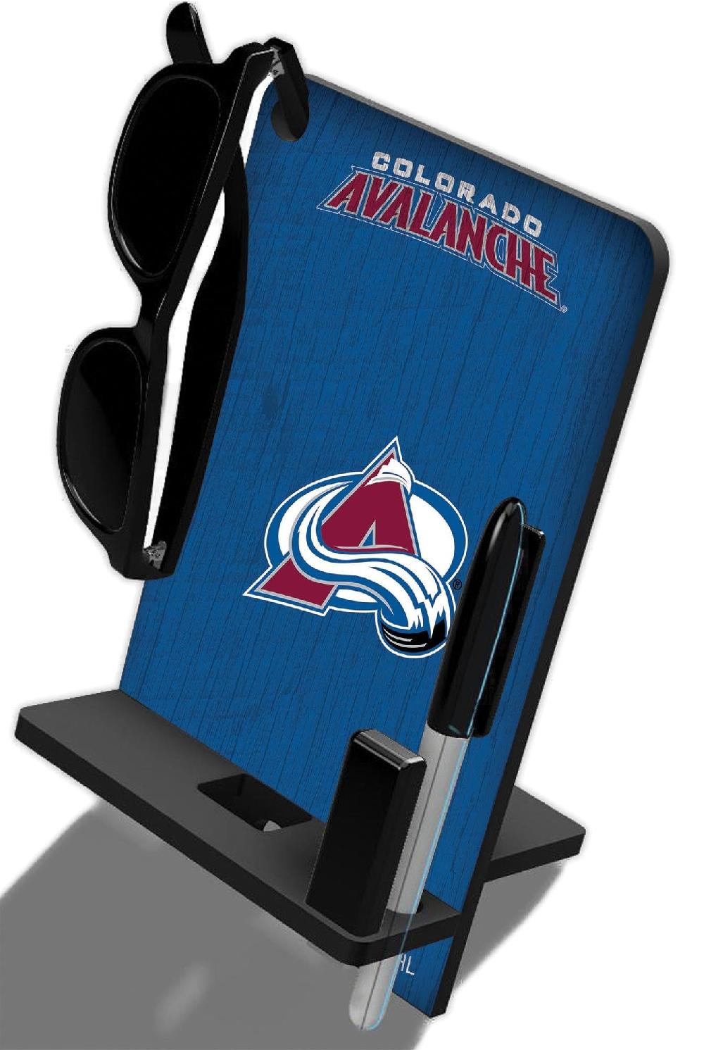 fan creations Colorado Avalanche 4 In 1 Desktop Phone Stand