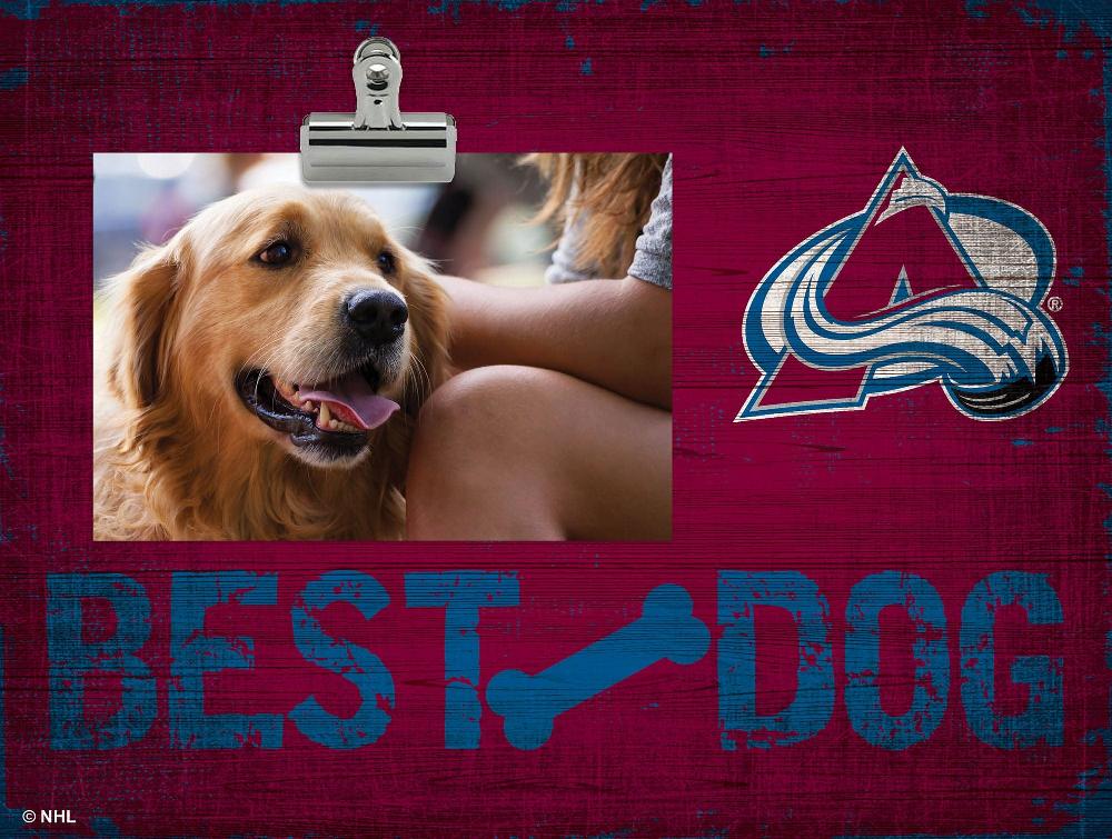 fan creations Colorado Avalanche Best Dog Clip Frame